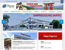Tablet Screenshot of massatraveltour.com.br